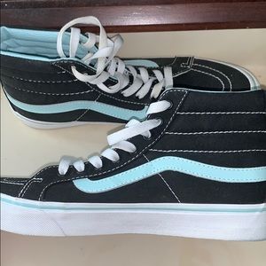 Black high top Vans
